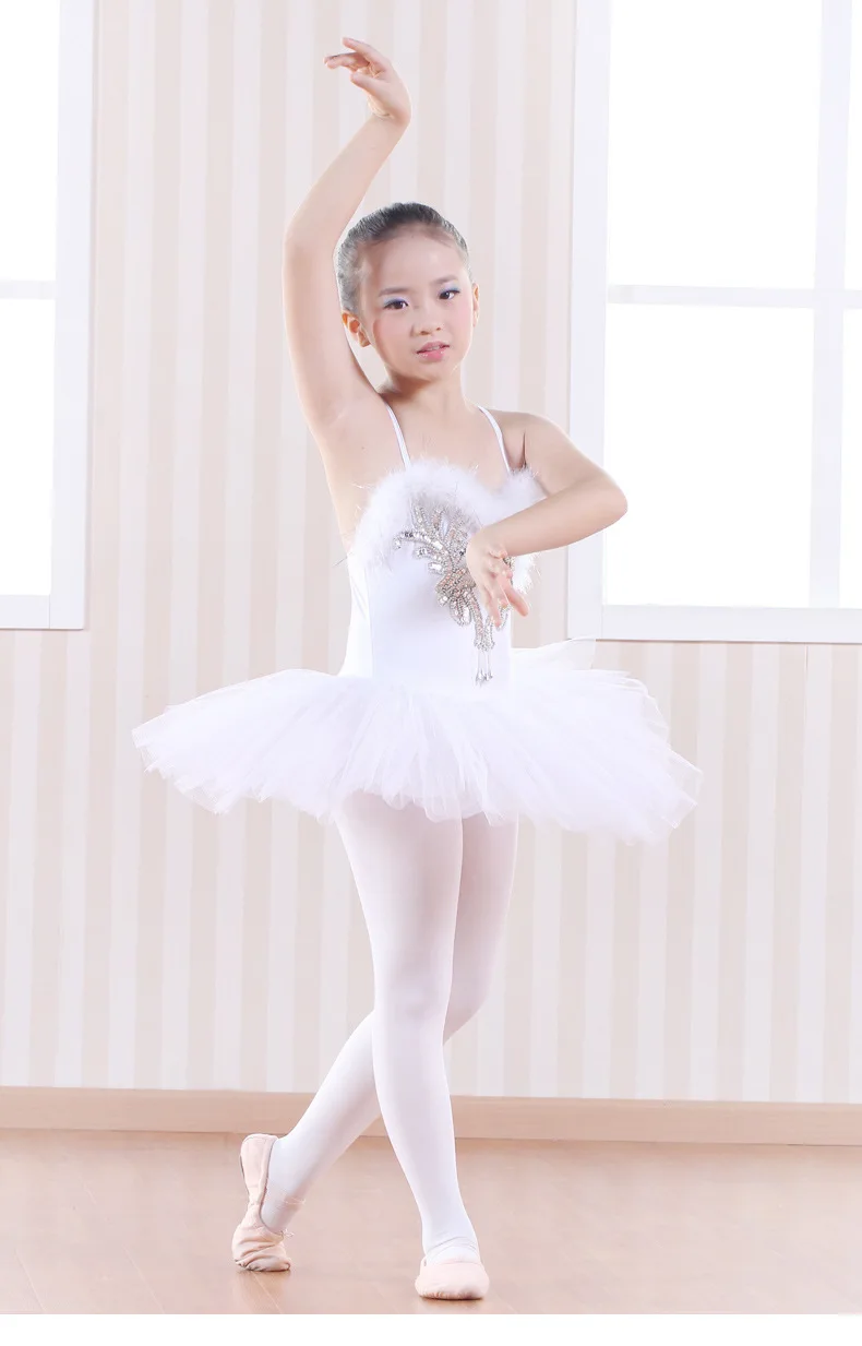 

2017 new Children's Swan Costume Kids Ballet Dance Costume Stage Professional Ballet Tutu Dress high quality