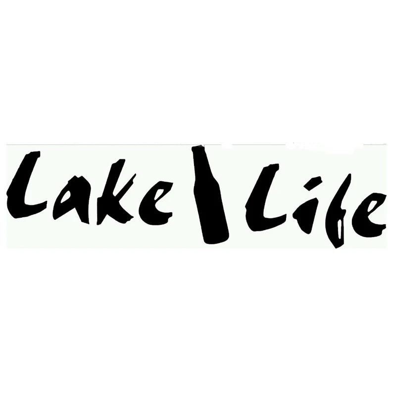 Оптовая продажа 10 шт./лот 20 забавные озеро жизни бутылка пива Юмор слов лодка