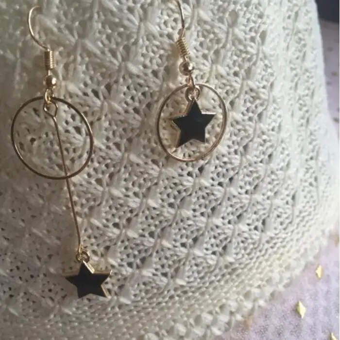 ED 0269 2018 Популярные готические простые геометрические круглые пятиконечные
