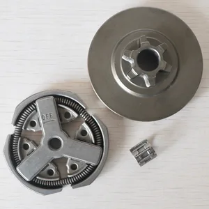 38 барабан сцепления, сцепление и игольчатый подшипник подходит для китайской бензопилы 3800