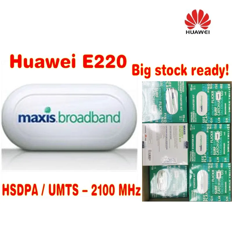 Бесплатная доставка разблокированный E220 3G HSDPA USB модем 7 2 Мбит/с для google android