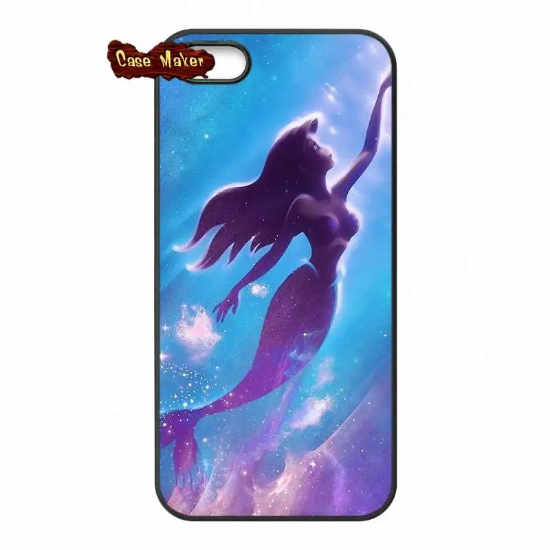 Татуировки Русалочка Ариэль чехол для телефона iPhone X 4 4S 5 5C SE 6 S 7 8 плюс Galaxy J5 J3 A5 A3