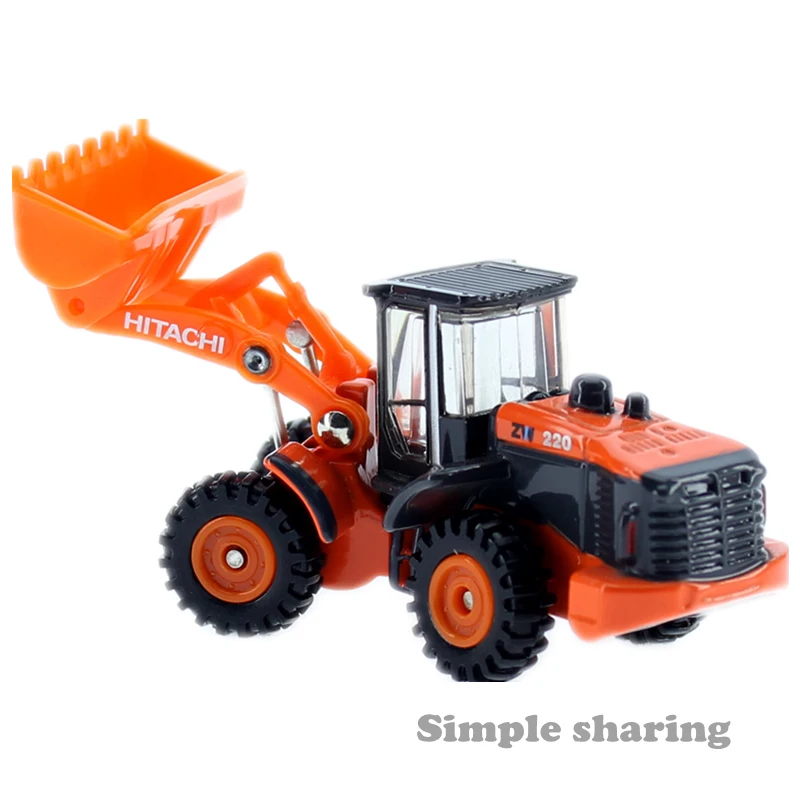 Takara Tomy TOMICA No.71 Hitachi строительная техника форма колесный погрузчик Zw220 модель