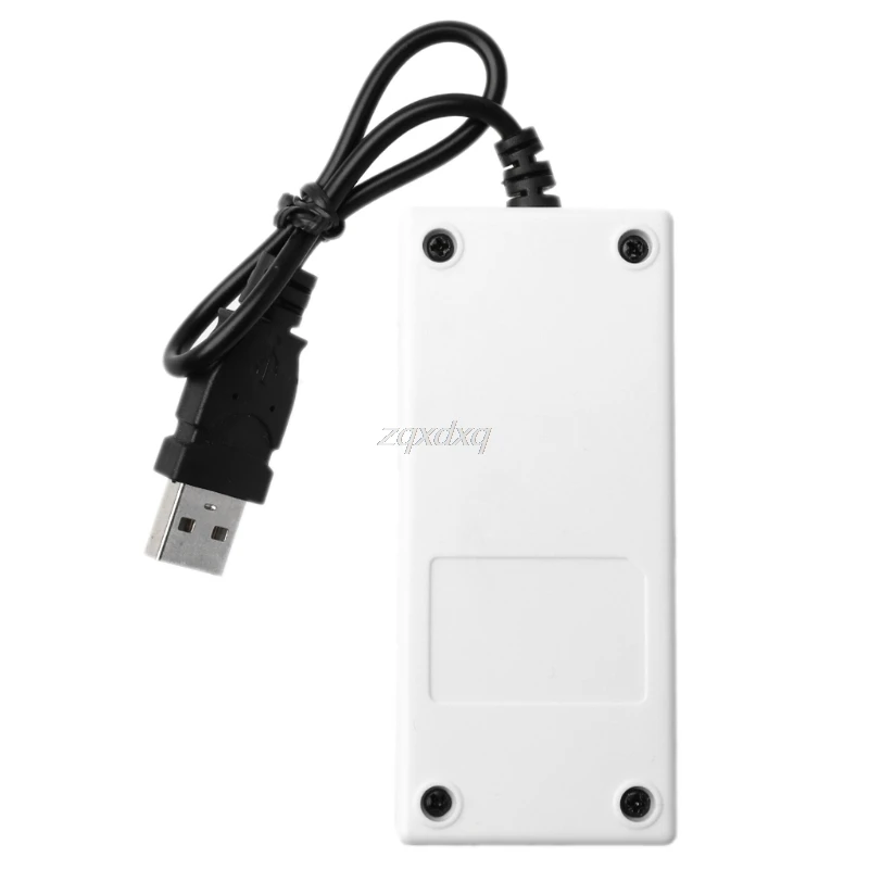 Интеллектуальное 2 слота 1 В USB зарядное устройство для перезаряжаемые NiMH NiCd AA AAA