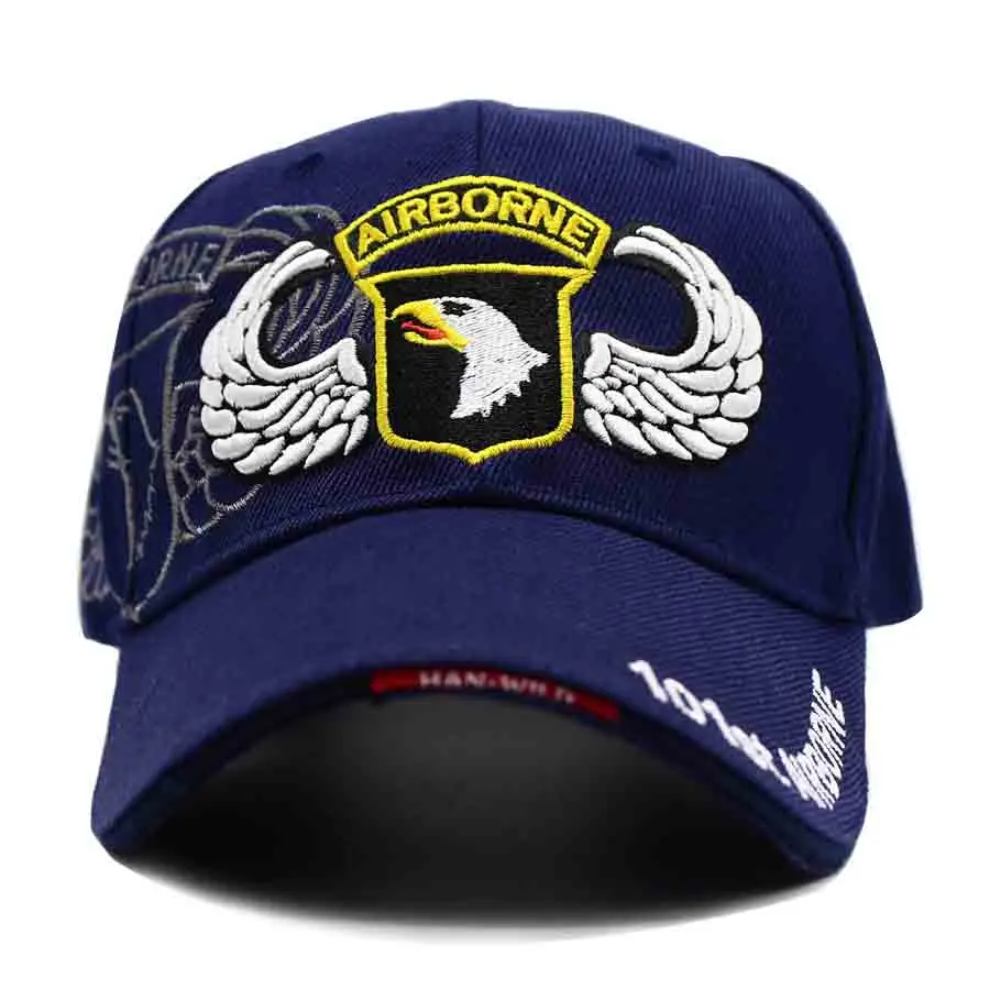 LIBERWOOD U.S. Army 101st шапка разделения с воздухом кричащие орлы колпачки ВВС