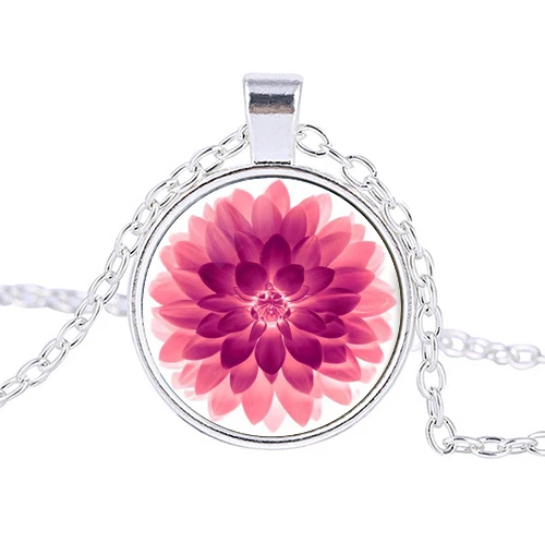 2018 новый волшебный свет флуоресцентный зеленый цветок фото стеклянный Подвески