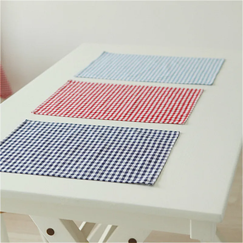 3 шт. хлопковые салфетки в клетку 30 х40 см|cotton cloth napkins|cloth napkinstable napkin |