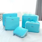 5 шт.компл., органайзер для багажа, путешествий, для мужчин и женщин, многофункциональные складные сумки для макияжа, 40