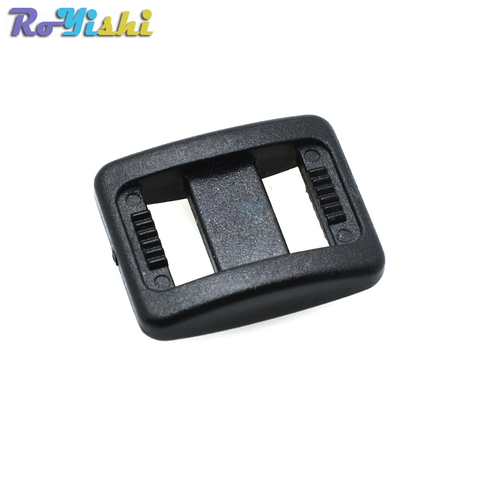 3/8 дюйма пластиковый слайдер Tri-Glide регулировать пряжки лямки рюкзака сетка 10 мм