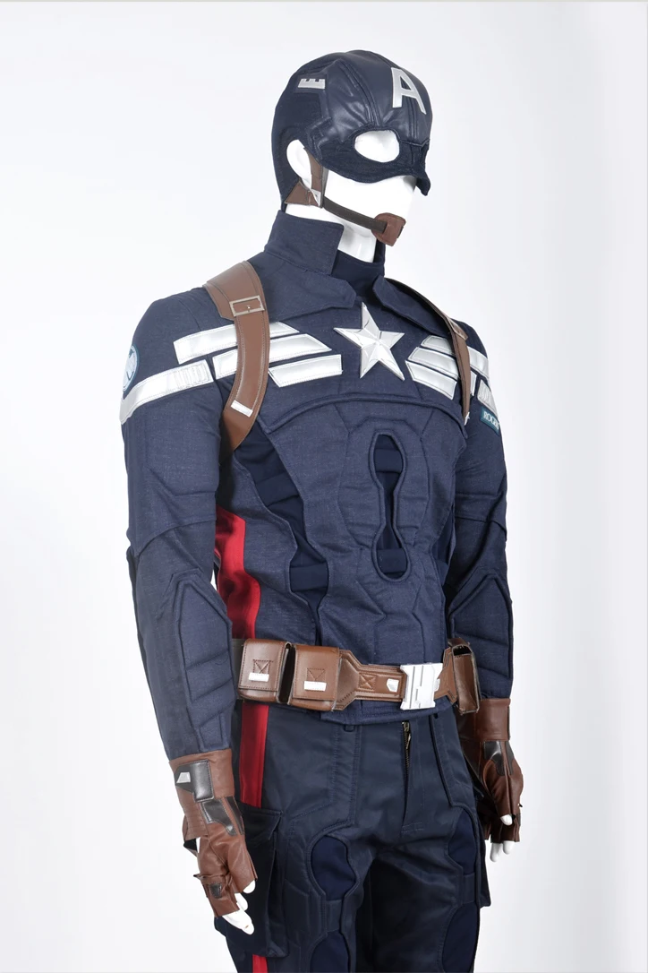 Капитан Америка: зимний солдат Стив Роджерс Костюм для косплея | Тематическая