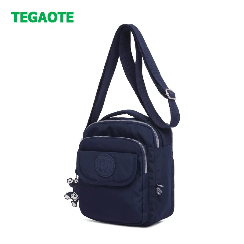 TEGAOTE, нейлоновые роскошные женские сумки, дизайнерская женская сумка-мессенджер, мини летние пляжные сумки для девушек, сумка через плечо