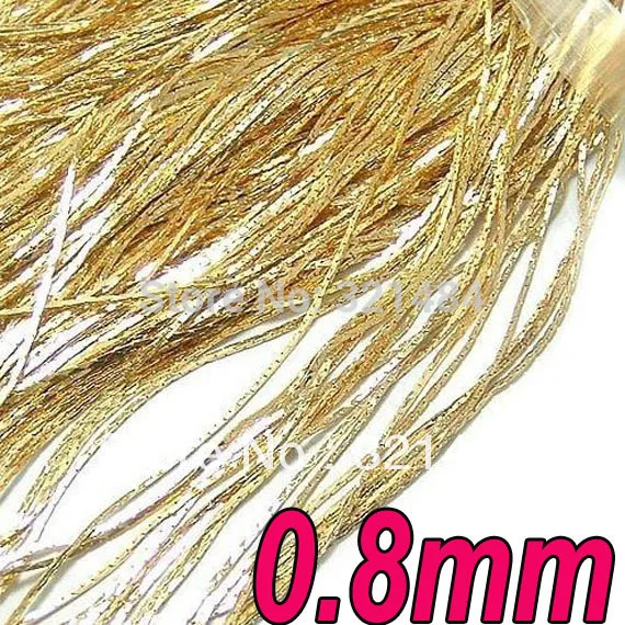 100meter 0.8mm Gold Plated Snake Chain Jewelry Link Connector DIY jewelry findings accessoreis