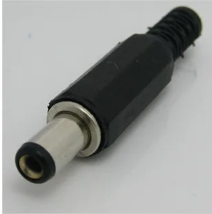 

Free Shipping 250 PCS/lot 2.1mm x 5.5mm male DC power plug Jack Adapter Connector Plastic Cover