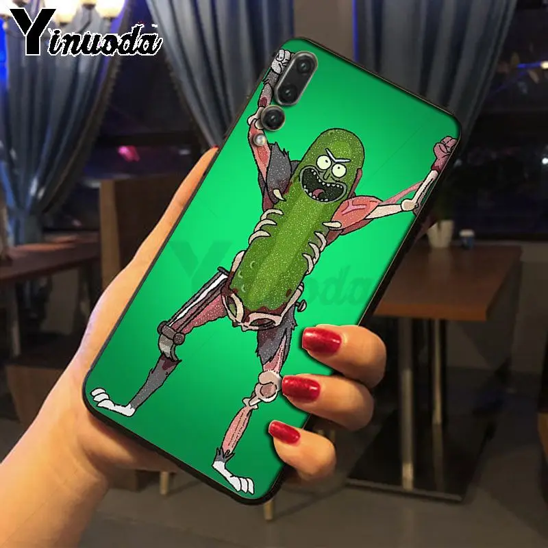 Чехол для телефона Yinuoda Rick and Morty Pickle Huawei nova 3i P20Lite P10 Plus Mate10Lite Mate20 P20 Pro honor 20 7a