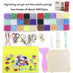 6000 шт., детские развивающие 3D-пазлы-бусины