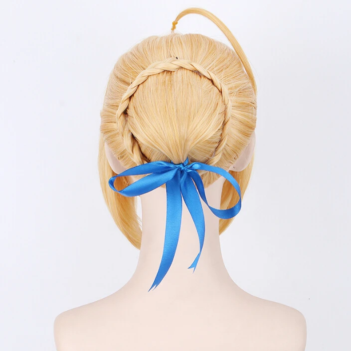 Парик для косплея на Хэллоуин 3 цвета|saber cosplay|halloween cosplayfate cosplay |