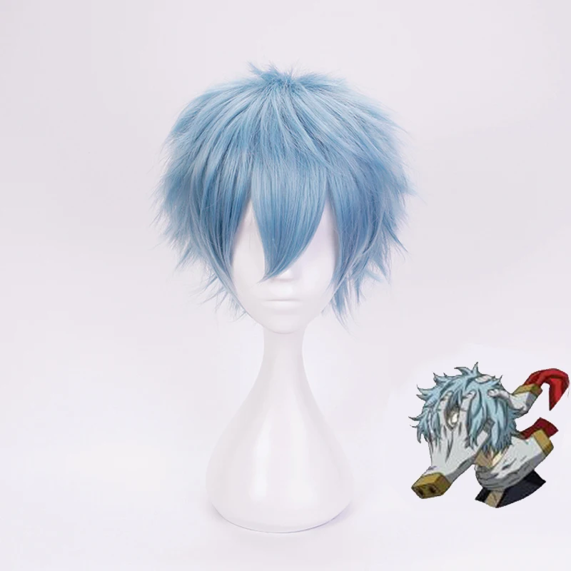 Парик Boku no Hero academic Tomura Shigaraki карнавальный костюм парики из синтетических коротких