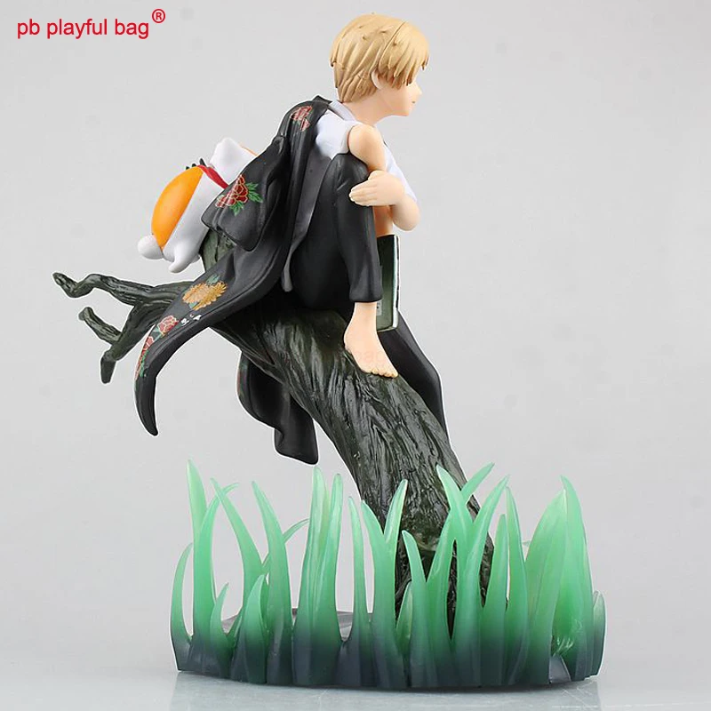 17 см ПВХ книга друзей фигурка героя Аниме one piece кошки учитель takashi ветви дерева