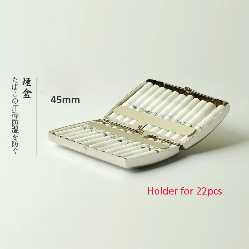 Серебряная коробка для держателя IQOS картриджей 2 4 Plus 22 шт. сигарет|Сумки
