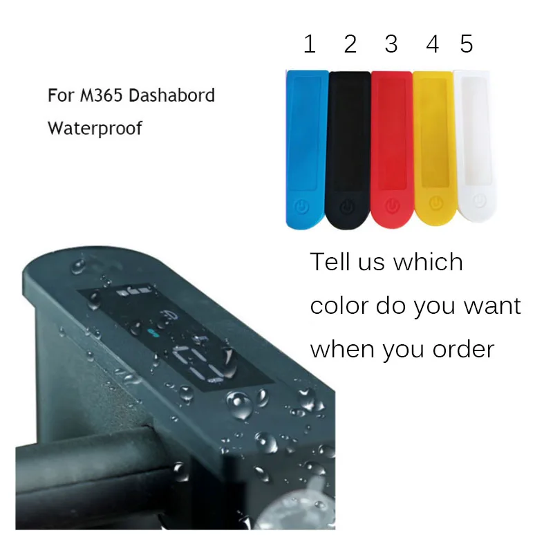 waterproof cover Электрический скутер, запчасти для ремонта, Запасные Винты для крыла, тормоза, ручка тормоза, дисковый тормоз для катания, запчасти для скутера xiaomi m365 - Цвет: waterproof cover