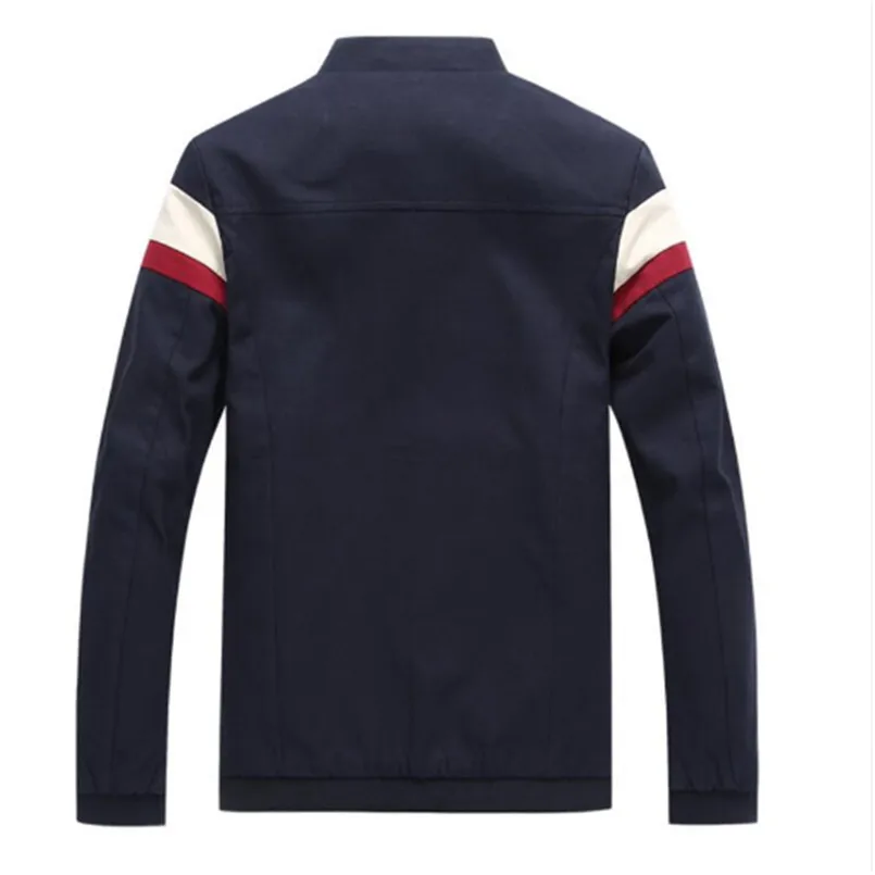 New Men Smart Casual Businessmen Jackets Coats Jaqueta Masculina Male Fashion Slim Fitted Zipper Jacket Hombre Streetwear | Мужская