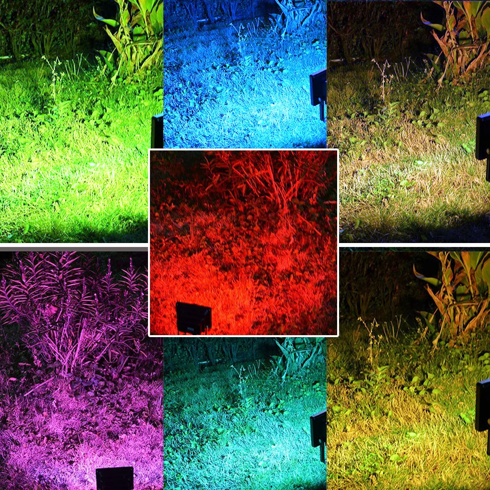 

T-SUNRISE Solar Light 10W 20 LEDs Outdoor Lighting Waterproof IP65 LED Flood Light Garden Lawn Lamp Landscape Spot Lights