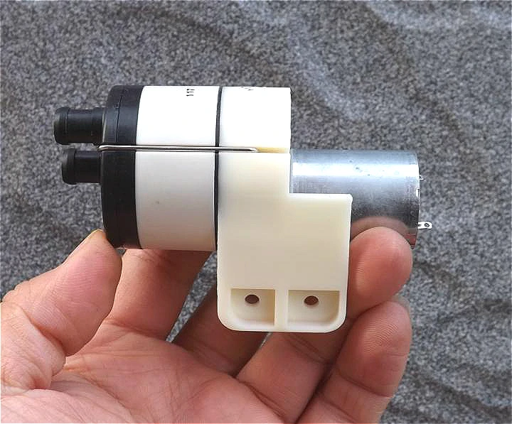 Маленькие диафрагменные вакуумные микро насосы высокого давления DC 12 24 В (6 8)|micro