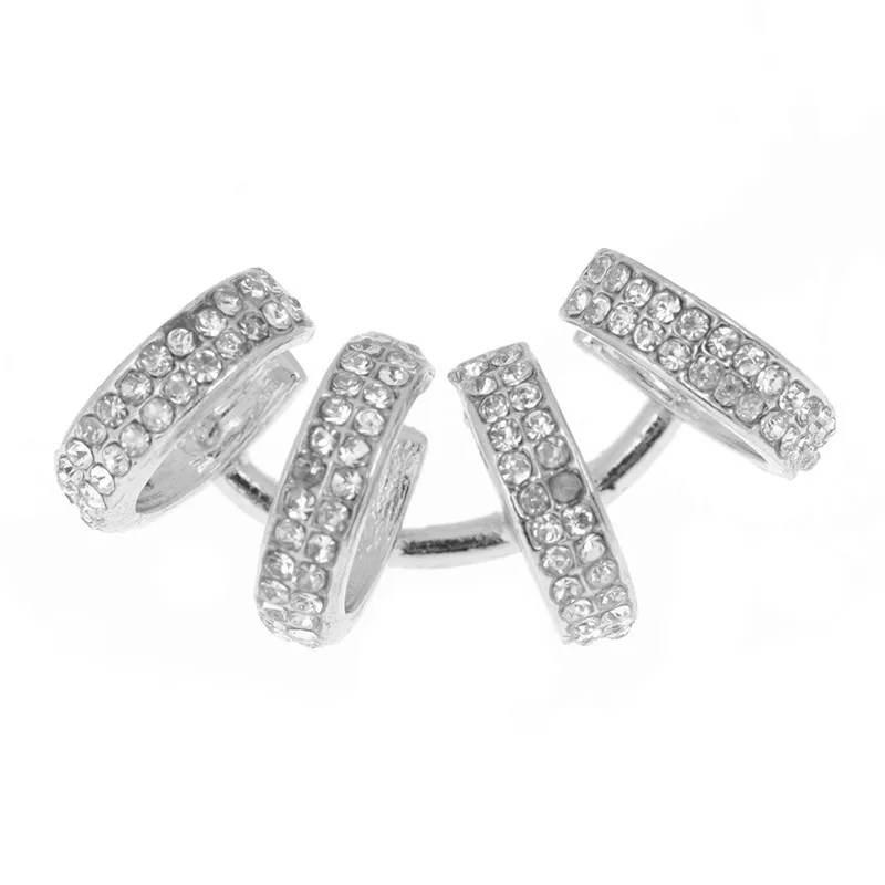 Серьги пусеты из сплава с кристаллами 1 шт.| |