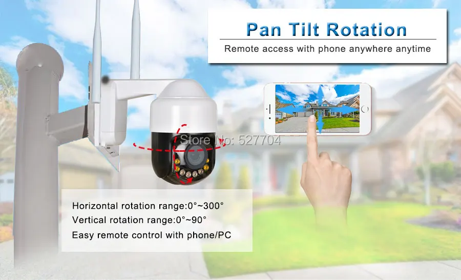Открытый 3g 4G PTZ камера 1080P LET SIM Встроенная 32G sd-карта Беспроводная ip-камера 4 мм объектив IR 60M P2P мобильный вид двойной светильник