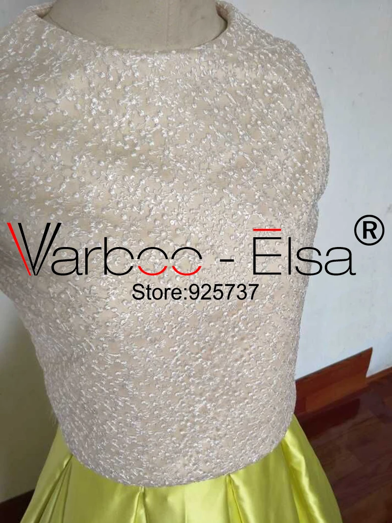 VARBOO_ELSA Robe De Soiree Элегантные Выпускные платья 2018 из двух частей длиной до пола