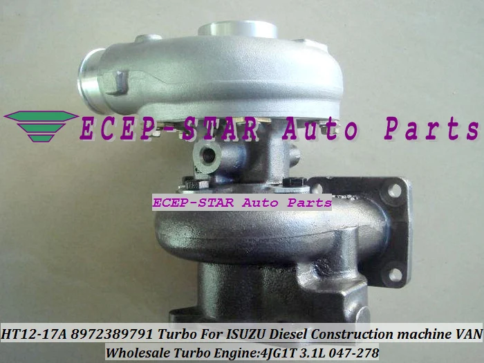 HT12-17A 8973186510 897318-6510 Turbo для экскаватора мини-погрузчика 80NX 8060 CTL70 строительный
