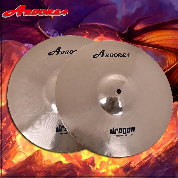 

Arborea Handmade Cymbal Dragon series 13" hihats