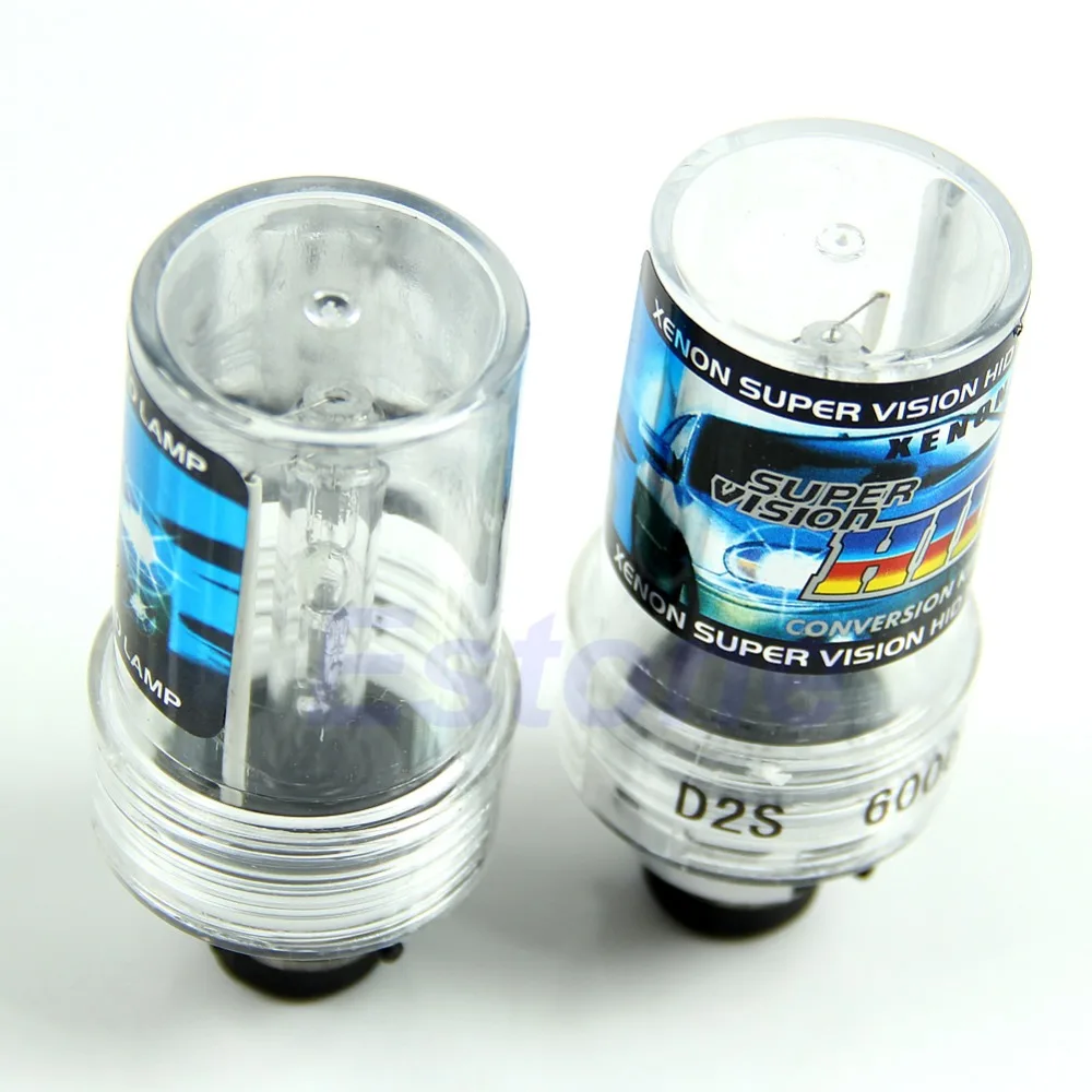 Новинка высокое качество 2 шт. D2S 6000K 55 Вт HID сменный головной светильник лампа Авто