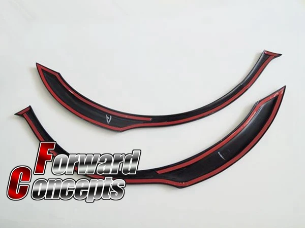 Для 2002-2007 IMPREZA WRX GD S204 заднее широкое крыло факельные накладки арок молдинги
