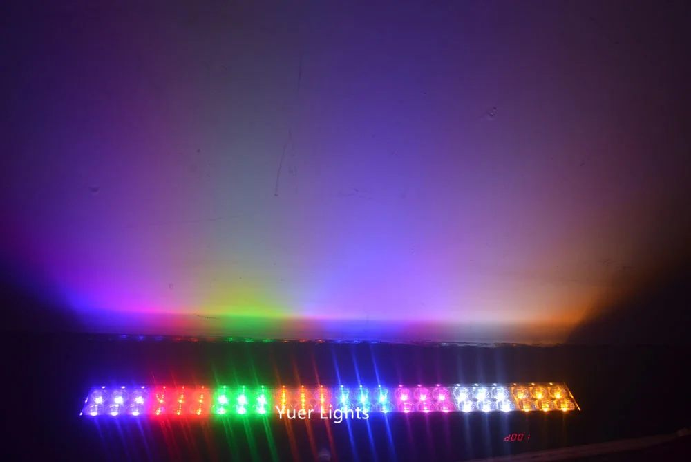 Заводская распродажа 48X 3W 8 цветов светодиодный настенный светильник DMX512 Дискотека светодиодный вечерние светильники Профессиональный Dj клубный сценический светильник