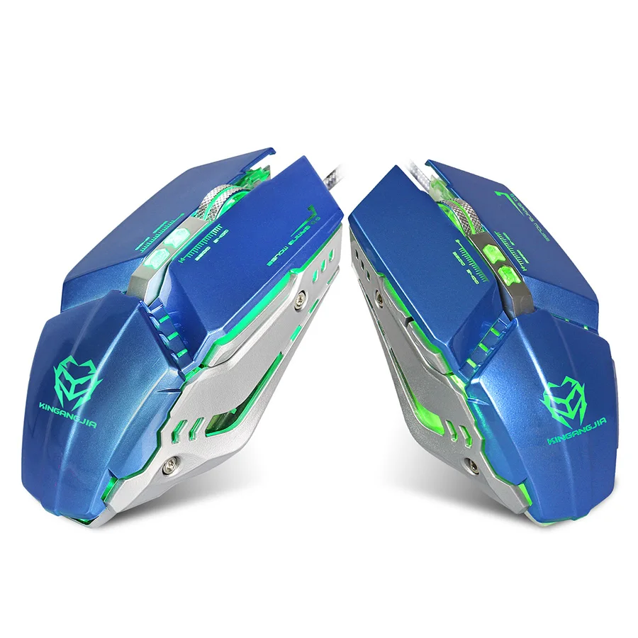 Профессиональная 8 кнопок светодиодный эргономичная механическая мышь