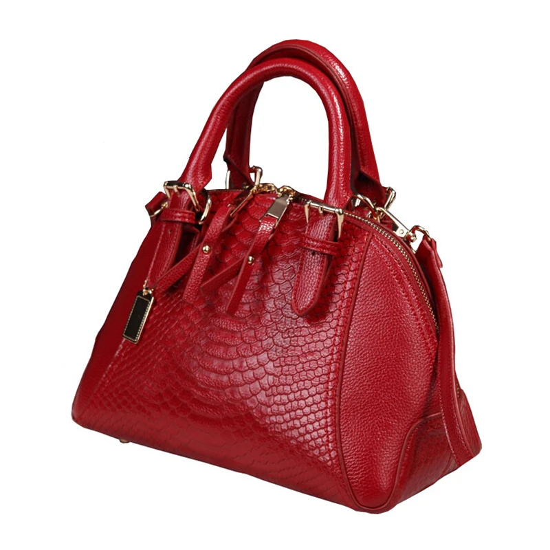 Оболочки PU кожаная сумка дамы мода серпантин твердые молния женщины свободного