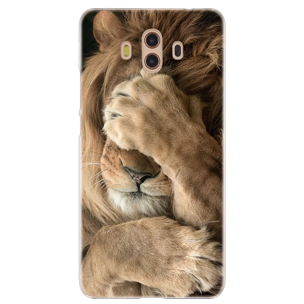 MLLSE «Лев» Модный чехол КРЫШКА ДЛЯ huawei Коврики S 10 20 Lite рro Y3II Y5II Y6II Y5 Y6 Y7 Prime Y9 Лидер продаж - Цвет: 01
