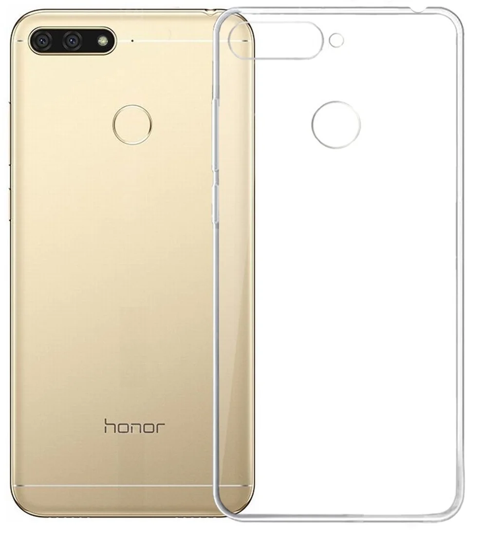Для Huawe Honor 8C 8A чехол мягкий TPU на Tpu прозрачный ультра тонкий 8C|Бамперы| |