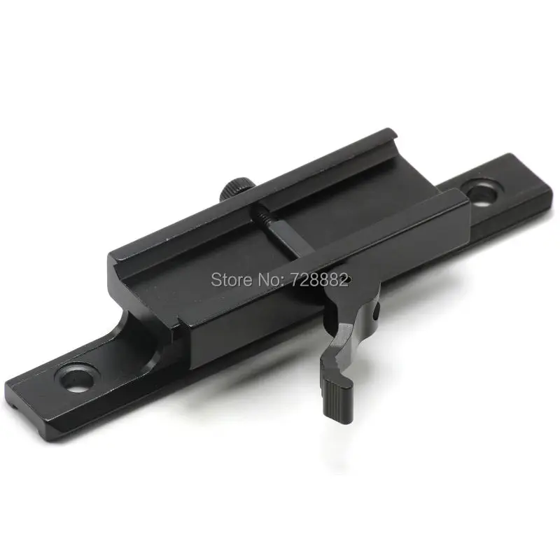 Быстросъемный Адаптер для крепления на рельсах Пикатинни конвертер QD прицела