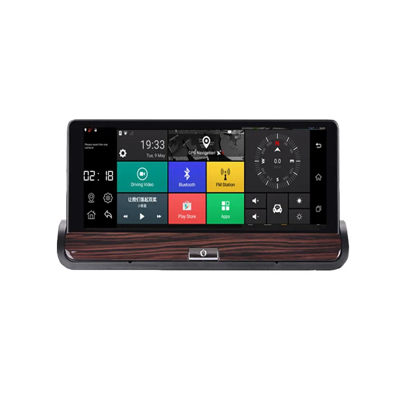 Full HD 1080 P 7 &quotips 3g Wifi Автомобильный видеорегистратор камера Android 5 0 gps навигация
