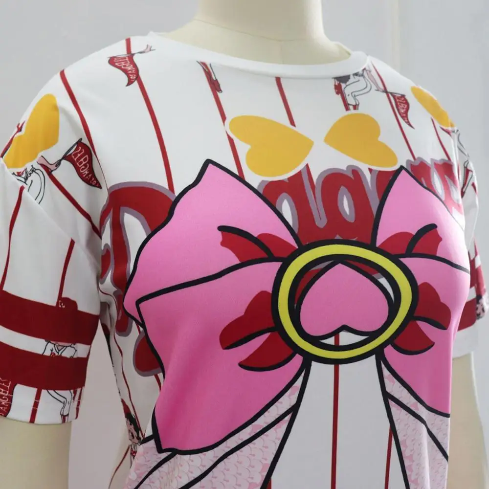 Adogirl/платье в тонкую полоску с буквенным бантом для девочек коротким рукавом и