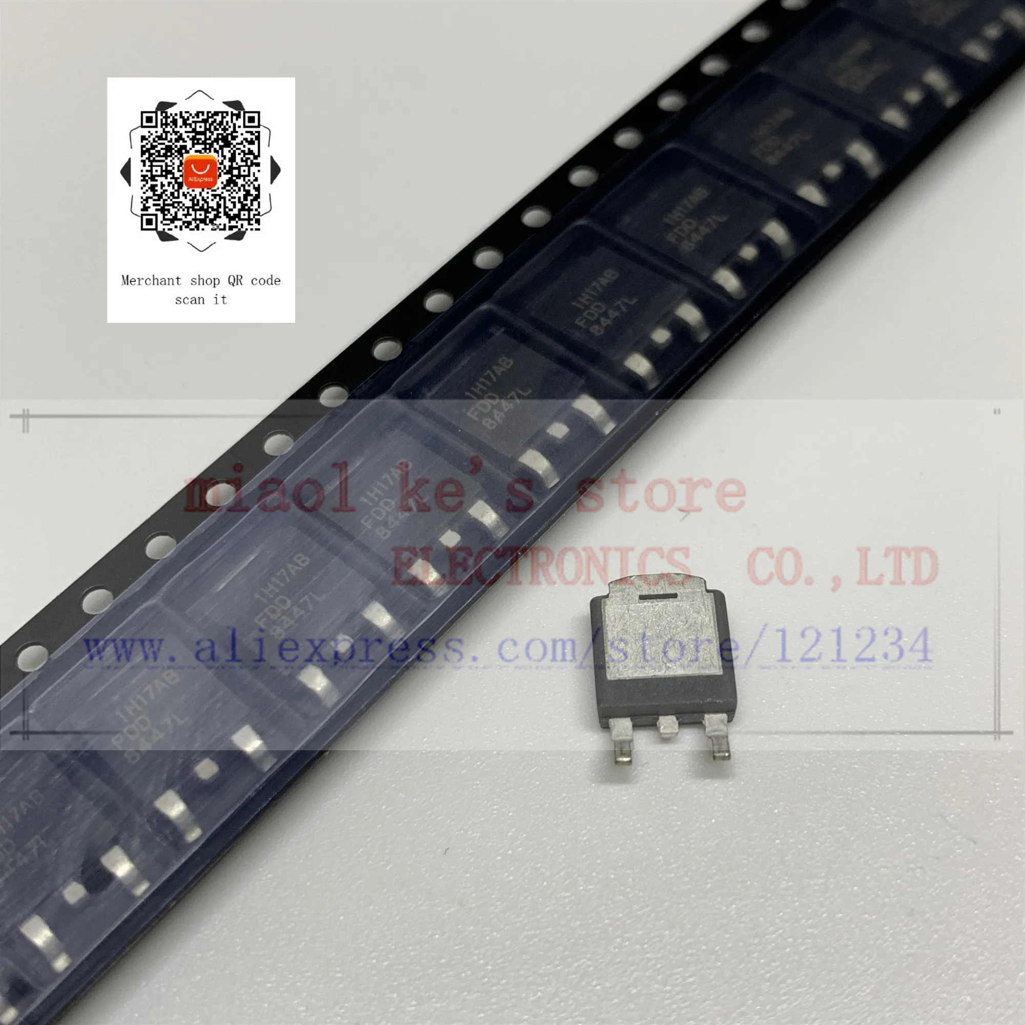 (10 шт./1 лот) 100% Новый оригинальный FDD8447L FDD 8447L MOSFET N channel 40V 15.2A(Ta) 50A(Tc) DPAK(TO 252)|mosfet 40v|mosfet