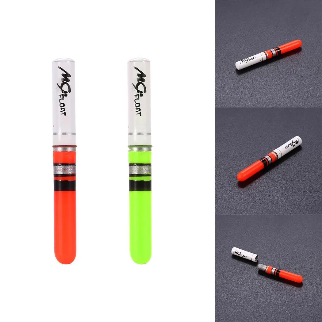 Прочный Мини практичный поплавок для рыбы с кнопкой CR322 зеленый красный