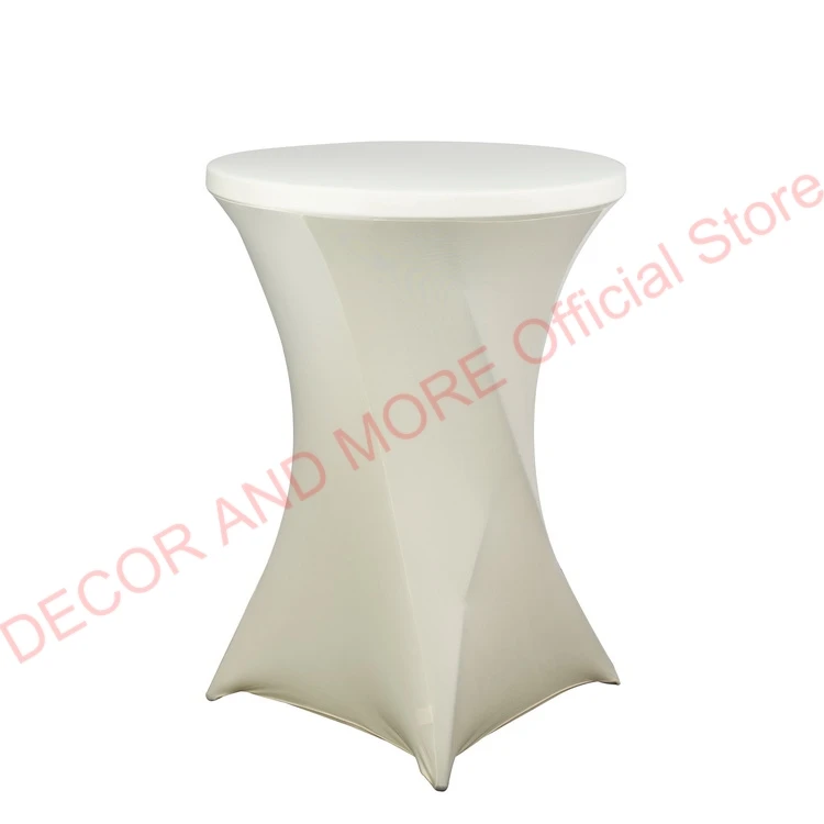 10 шт. белые/черные чехлы из спандекса для свадебной вечеринки | Дом и сад