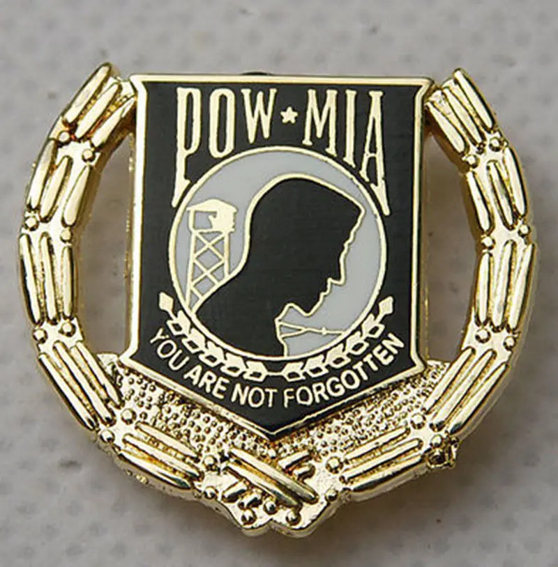 Американская армия Pow Mia военноамериканский военный армейский чулок значок