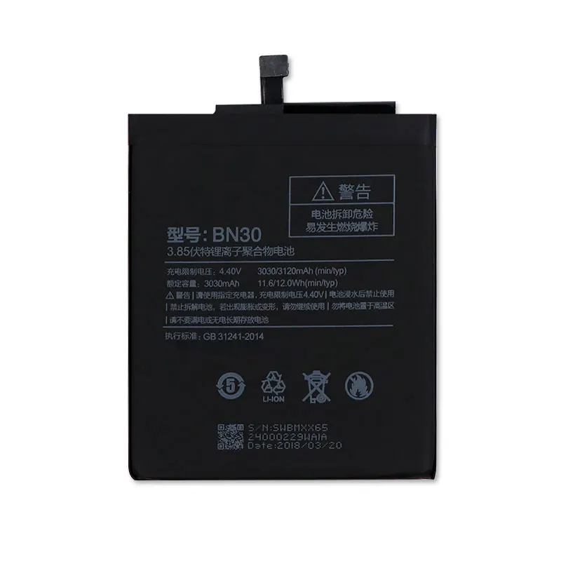 Аккумулятор для Xiaomi Redmi 4A BN30 3120mAh Redrice Hongmi Batterie Bateria AKKU|battery for|xiaomi redmi batteryredmi battery |