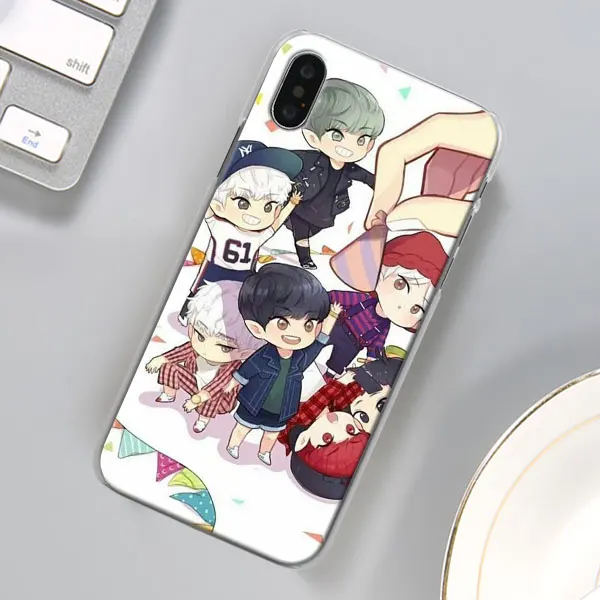 09 EXO band k-pop kpop чехол для телефона для Apple iPhone X XR 7 8 Plus 6 6s Plus XS MAX 11 Pro Max SE чехол для телефона Coque - Цвет: 09