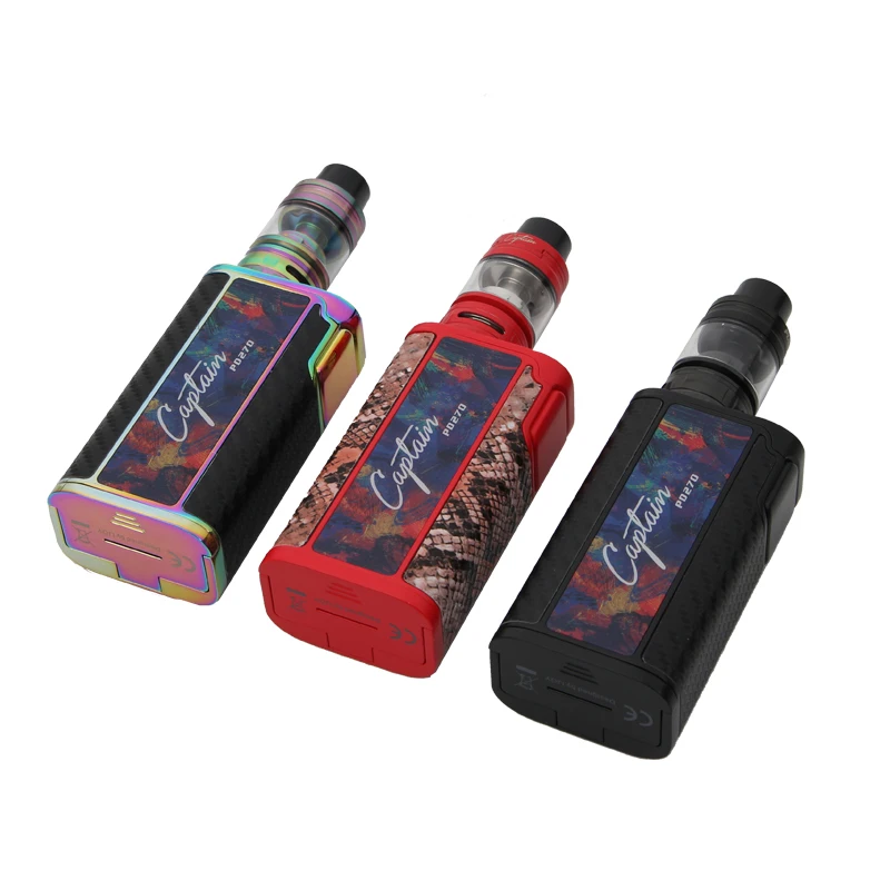 Оригинальный комплект IJOY Captain PD270 с 20700 батареей 234 Вт бокс мод 2 мл S Subohm Tank