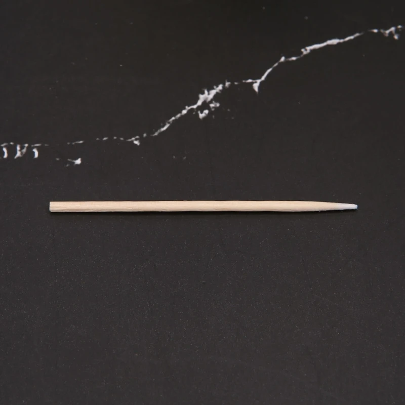 100 шт. короткие миниатюрные ватные палочки аппликатор Q-tip деревянная ручка